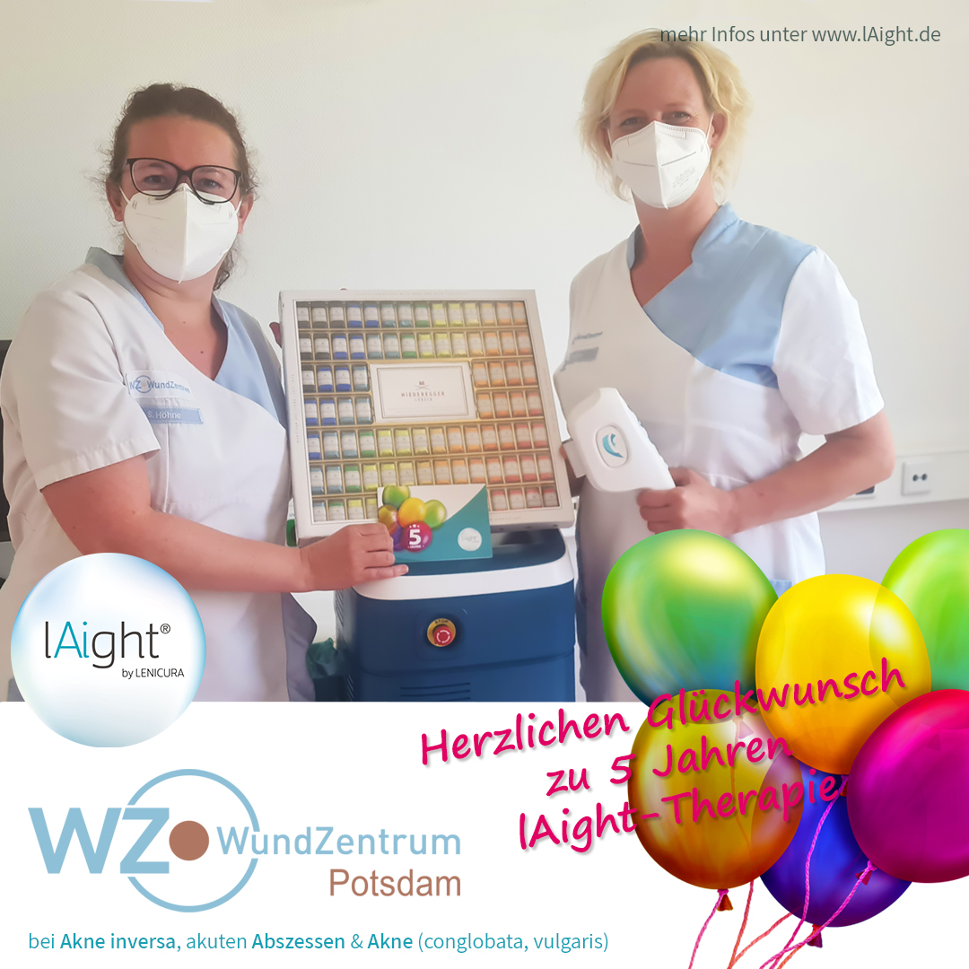 5 Jahre lAight®-Therapie im WZ-WundZentrum in Potsdam