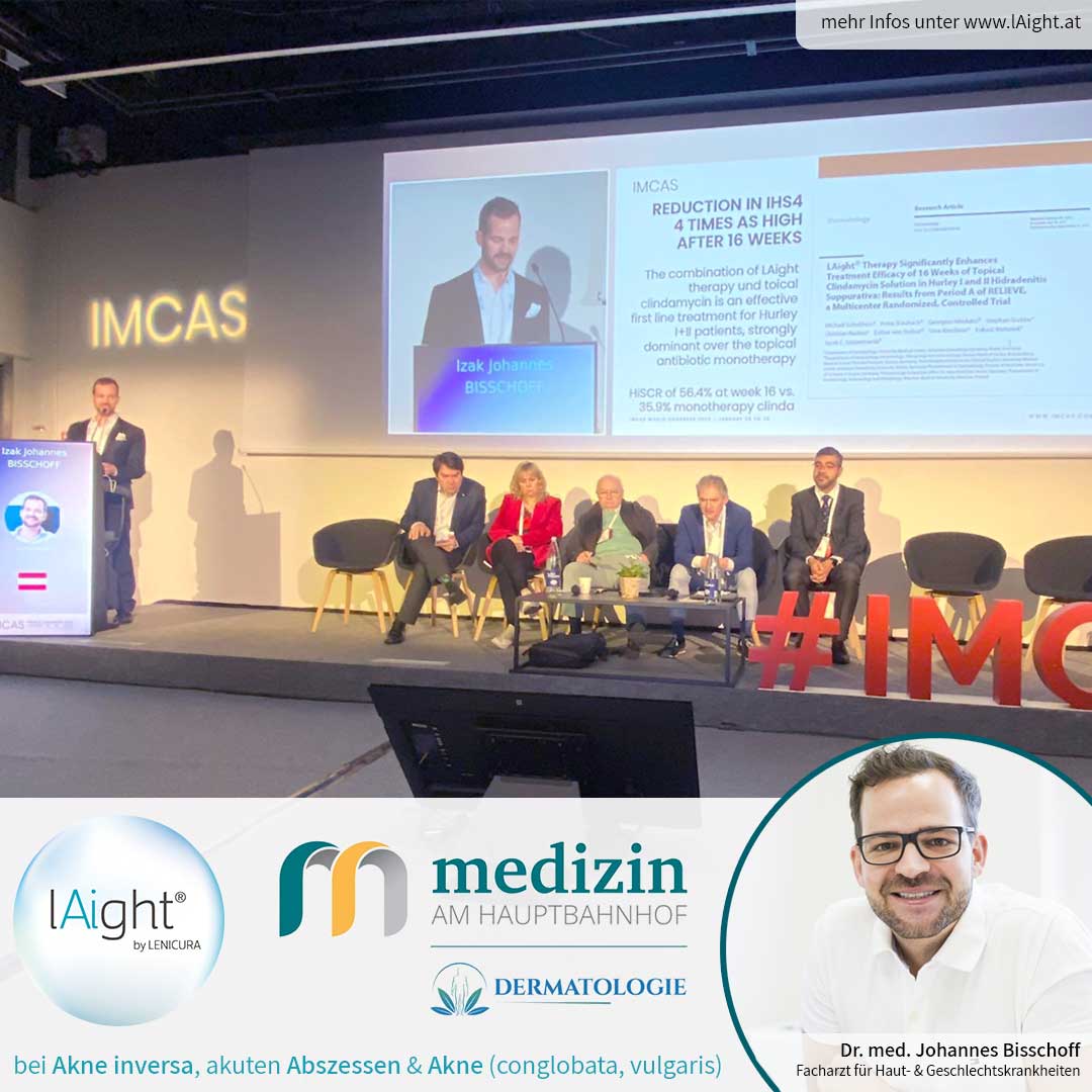 Vortrag zur lAight®-Therapie beim IMCAS World Congress in Paris