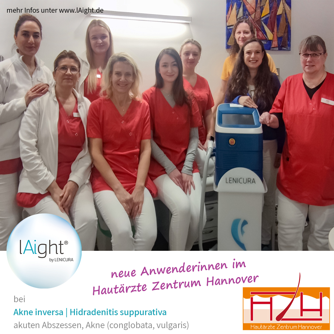 Erfolgreiche lAight®-Schulung im Hautärzte Zentrum Hannover